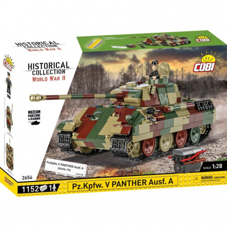 Blocks klotsikomplekt Pz.Kpfw.V Panthe Ausf.A 1152blocks