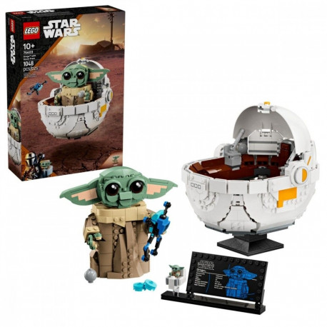 Bricks Star Wars 75403 Grogu with Hover Pram