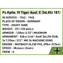 Blocks Pz.Kpfw. VI Tiger Ausf. E 870 blocks