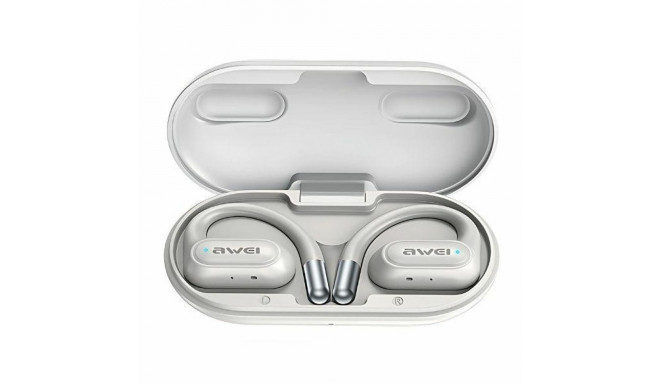 Bluetooth 5.4 T93 OWS valged kõrvaklapid