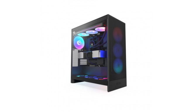 PC CASE NZXT H7 FLOW RGB MIDI TOWER WINDOW