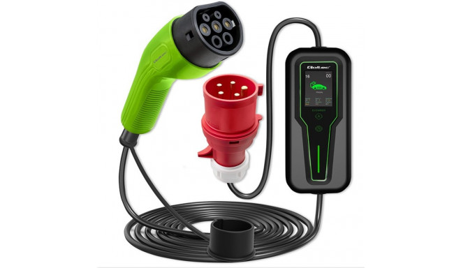 Mobile charger for EV 2in1 type2 7kW CEE 3PIN