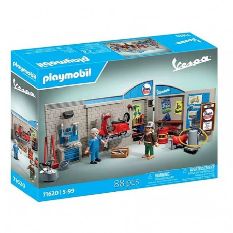 Figures set Vespa 71620 60s Vespa Garage