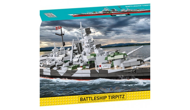 Blocks Historical Collection Battleship Tirpitz 2810 elements
