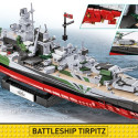 Blocks Historical Collection Battleship Tirpitz 2810 elements