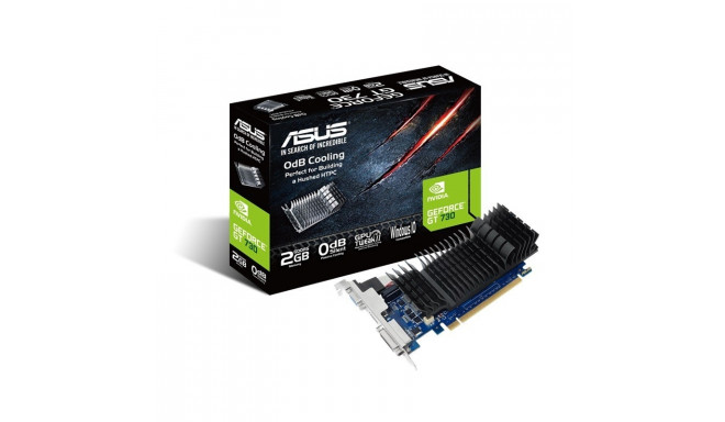 Graphics card GeForce GT730 2GB DDR5 PCI 2.0 64BIT DVI-D/HDMI/HDCP