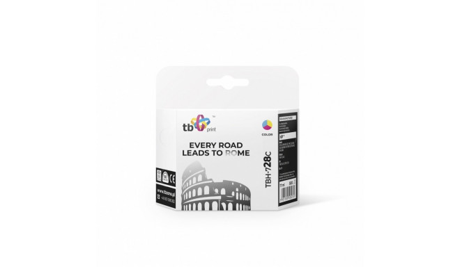 Ink TBH-728C (HP No. 28 - C8728A) Color remanufactured