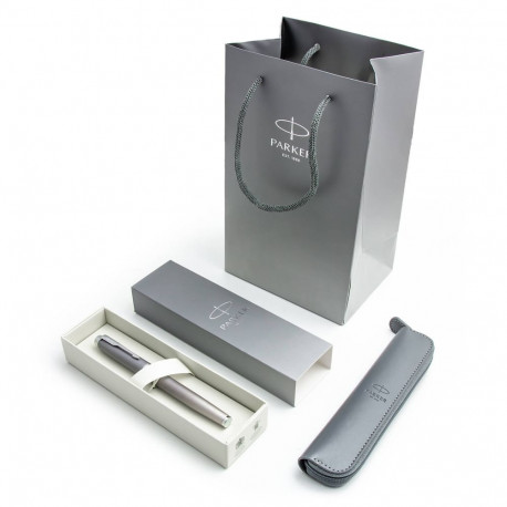 Parker IM Rituals Grey pliiatsikomplekt ümbrise ja kinkekotiga