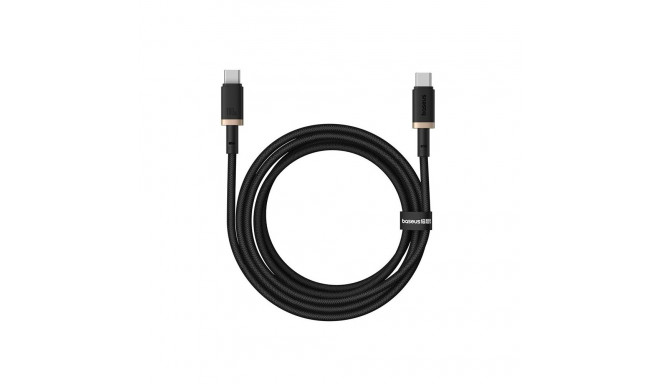 Cable - Baseus Dura Type C to Type C 100 W Fast Charging 2 m Black, Gold