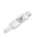Charging Cable - Baseus Gem USB-C to iP 20W Fast Charging 1m White