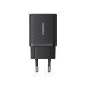 Charger - Baseus Cube 30W USB-C / USB-A Mains Charger Black