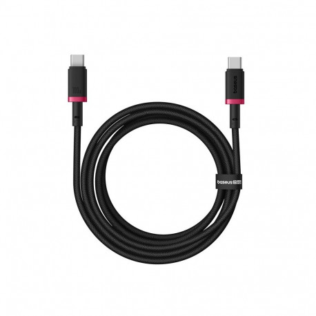 USB-C Cable - Baseus Dura USB-C to USB-C 100 W 2 m Black, Red
