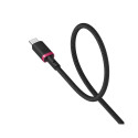 Cable - Baseus Dura Type C to Type C 100 W Fast Charging 2 m Black, Red