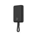 Power Bank - Baseus 10000 mAh Wireless Charger 15W Dual Port Black
