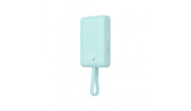 Power Bank - Baseus 10000 mAh Wireless Charger 15W USB Type-C Micro-USB Lightning Blue