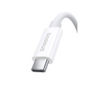 Data Cable - Baseus Superior USB C to USB C 1m 240W 40Gbps 8K White