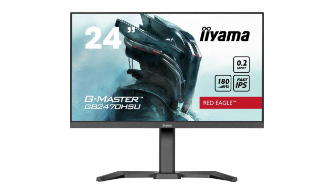 Monitor - iiyama G-MASTER GB2470HSU-B6 23.8" Full HD 1920 x 1080 180Hz LCD Black