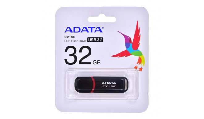 USB Flash Drive - Adata 32GB Uv150, Black