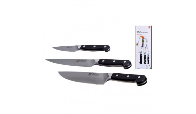 Kitchen Knife - ZWILLING 38430-007-0 100/200 mm Stainless Steel Black Handle