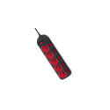 Power Extension - Maclean MCE204 1.5m 5 AC Outlets Indoor Red, Black