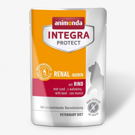 Cat Food - ANIMONDA Integra Protect Renal with Beef - Wet Food for Cats - 85g