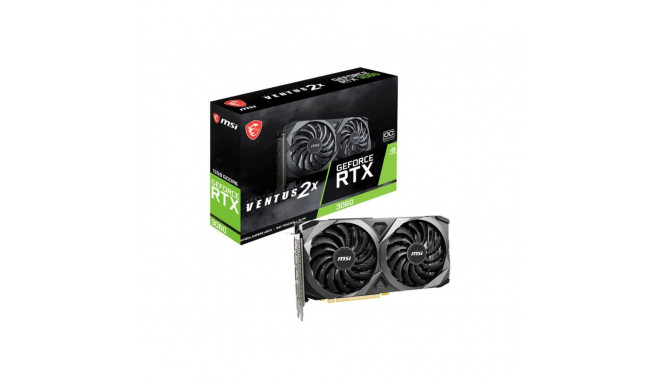 Graphics Card - MSI GeForce RTX 3060 VENTUS 2X 12G OC 12 GB GDDR6