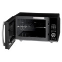 Microwave Oven - Sharp YC-QG204AEB 20L 800W 1000W Grill 12 Auto Programs Child Lock