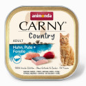 Wet Cat Food - Animonda Carny Country Chicken, Turkey + Trout 100g