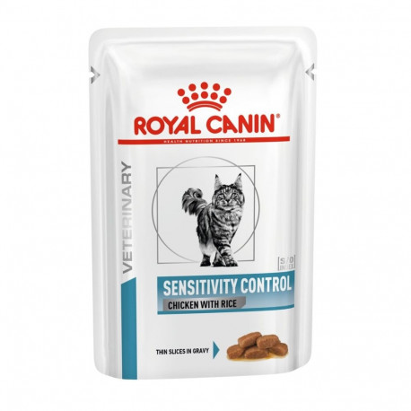 Cat Food - ROYAL CANIN Sensitivity Control Chicken Gravy 12 x 85g
