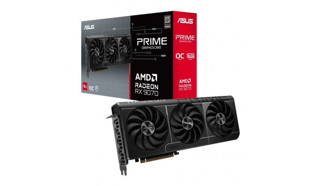 Graphics Card - ASUS Prime RX9070 16GB GDDR6 7680x4320 2590MHz