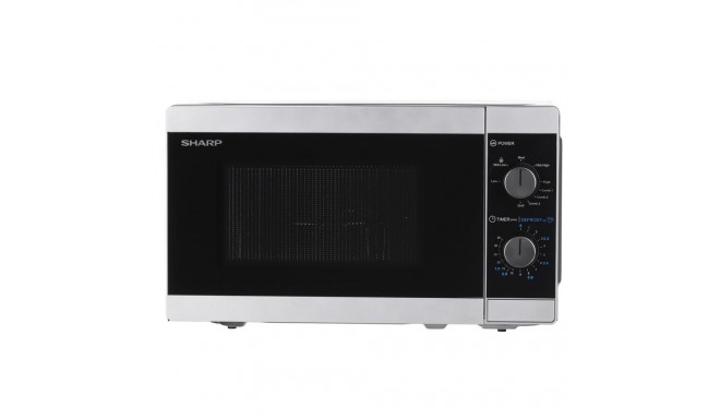 Microwave Oven - Sharp YC-MG01E-S Combination 20 L 800 W With Grill 1000 W Black, Grey