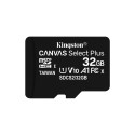 MicroSD Card - Kingston 32GB Canvas Select Plus 100R A1 C10 Black