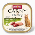 Wet Cat Food - Animonda Carny Country Chicken, Blue