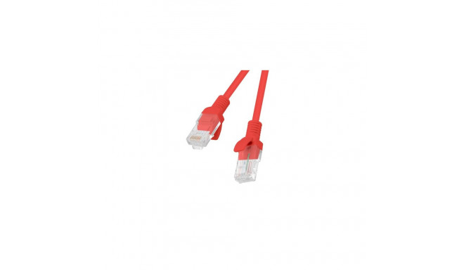 Network Cable - 2M U/UTP Patch Cord 26 AWG 100 MHz Male Connectors Red