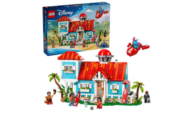 Toy Set - LEGO DISNEY 43268 Lilo and Stitch Beach House 834 pcs 5 minifigures 9+