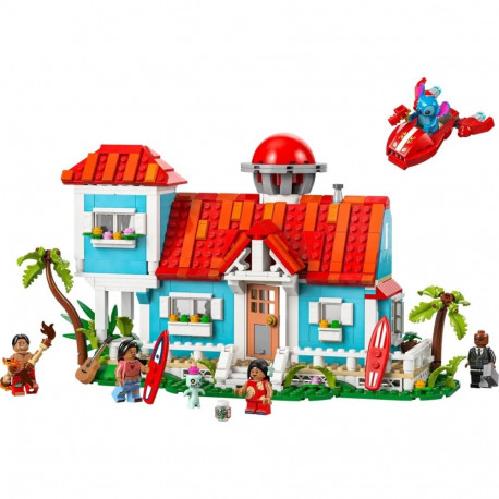 Toy Set - LEGO DISNEY 43268 Lilo and Stitch Beach House 834 pcs 5 minifigures 9+
