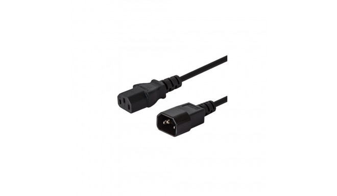 Power Cable - SAVIO CL-99 1.2m C14 to C13 10A 250V Black