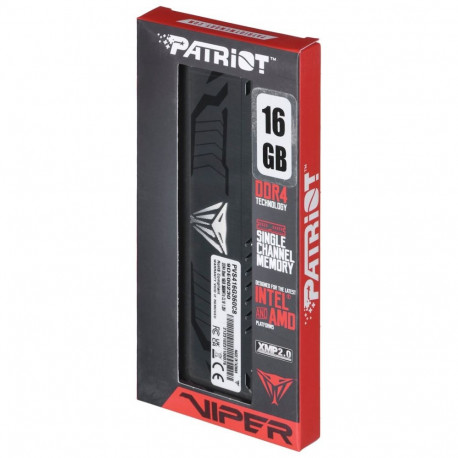 Memory Module - Patriot Viper Steel 16GB DDR4 3600MHz Heatsink