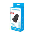 Car Charger - Esperanza EZ111K Quick Charge 3.0 20W Black