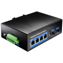 Switch - Cudy IG1004S2P Unmanaged Gigabit Ethernet PoE Black Cudy IG1004S2P Unmanaged Gigabit Ethern