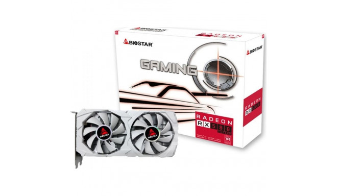 Graphics Card - BIOSTAR Radeon RX 580 8GB D5 White
