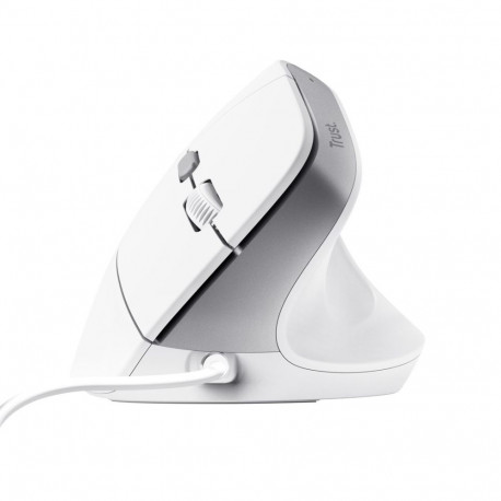 Computer Mouse - Trust Bayo II Optical 2400 DPI Right-hand USB Type-A 6 Buttons 1.5m Cable White