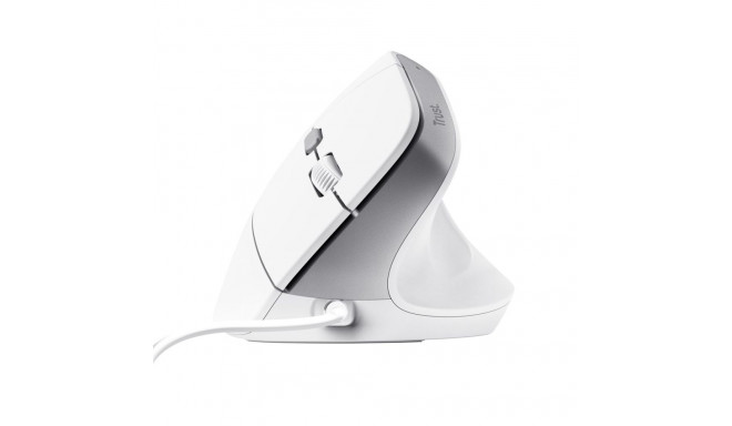 Computer Mouse - Trust Bayo II Optical 2400 DPI Right-hand USB Type-A 6 Buttons 1.5m Cable White