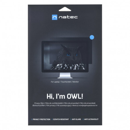 Privacy Filter - Natec Owl 17.3" 16:9 Black