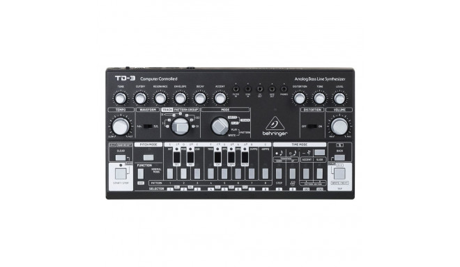 Analog Synthesizer - Behringer TD-3-SB Black