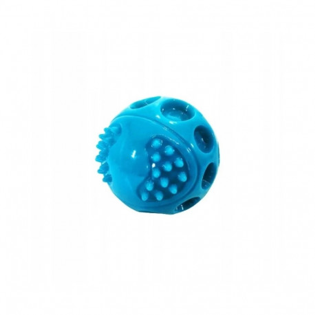 Dog Toy Ball - Hilton Squeak Ball 6.3cm Blue/black
