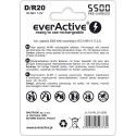 Battery - everActive R20/D Ni-MH 5500 mAh Rechargeable Pack of 2