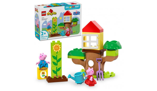 LEGO Set - Duplo 10431 Peppa Pig Garden And Tree House, Green