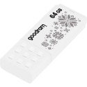 USB Flash Drive - 64GB UME2 USB 2.0 Winter White USB Flash Drive - 64GB UME2 USB 2.0 Winter White