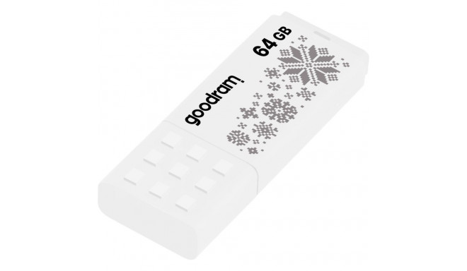 USB Flash Drive - 64GB UME2 USB 2.0 Winter White